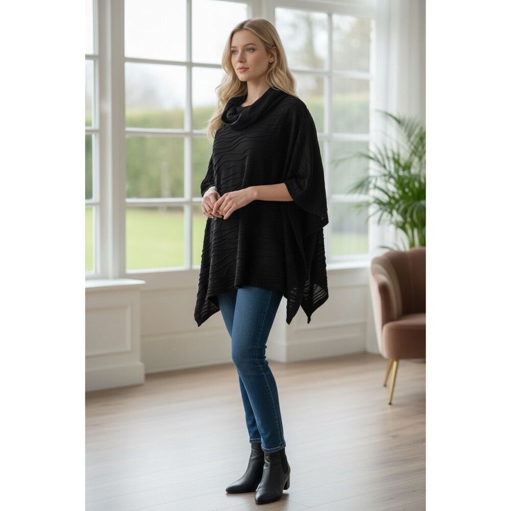nomadic traders Cowl Neck Tunic   Blouse Size XL